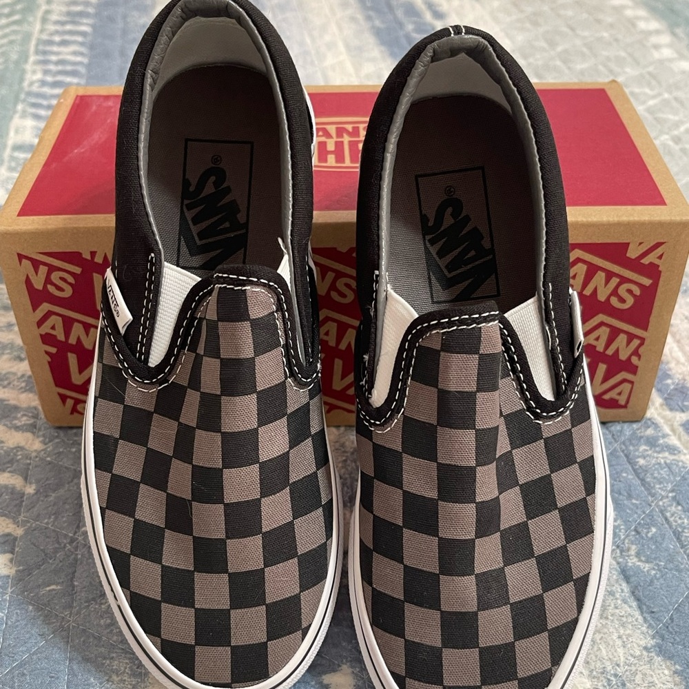 Vans Classic Checkerboard Slip - On